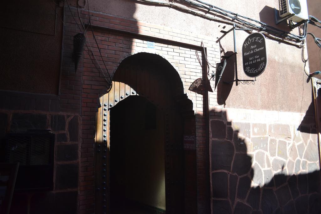 Riad Hotel Belleville Marrakech Маракеш Екстериор снимка